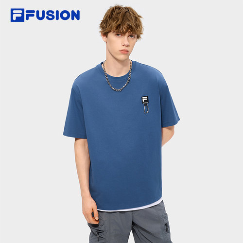FILAFUSION斐乐男子短袖T