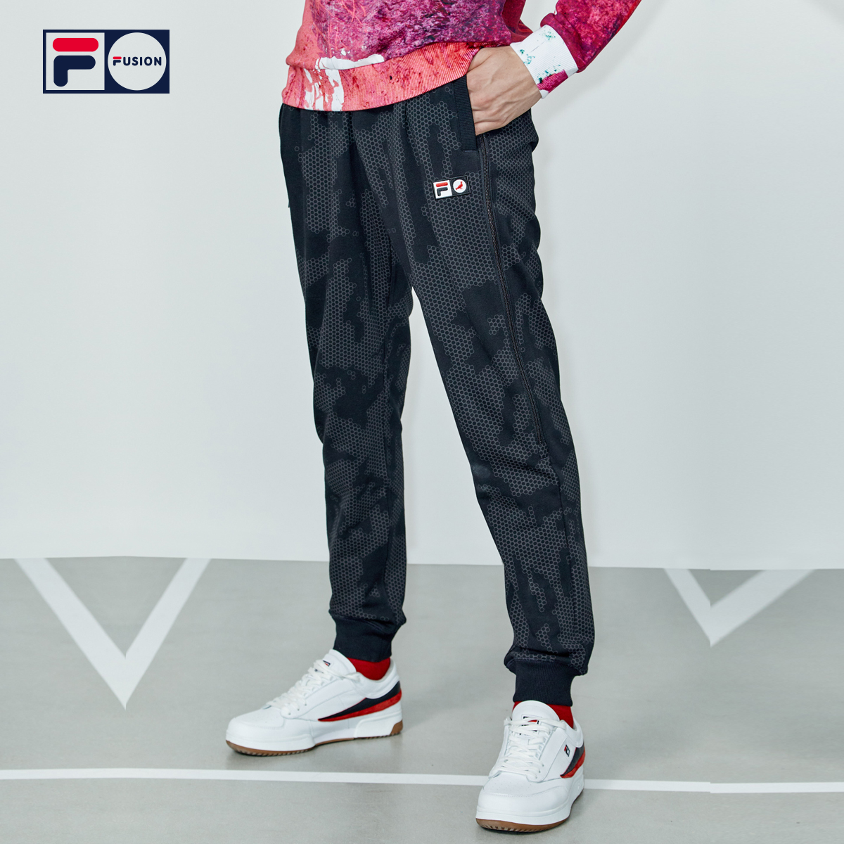 FILA FUSION x Stapleì³ÀÖÄг¤¿ã2019´º¼¾ÐÂÆ·ÐÝÏпãÊø½Å³±¿ã×ÓÄÐ