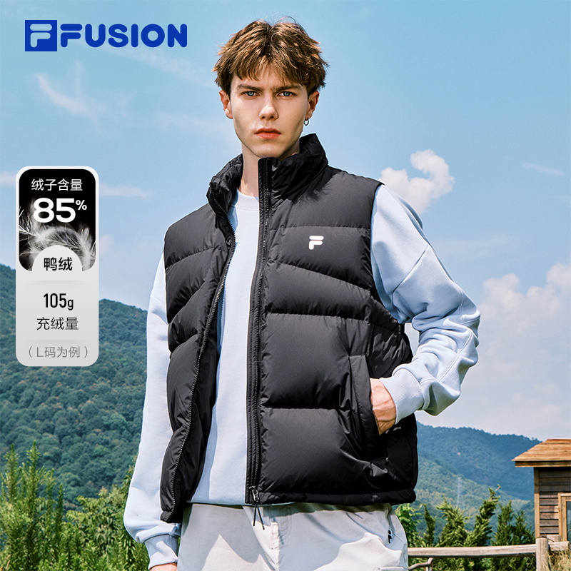 FILAFUSION斐乐中性羽绒马甲