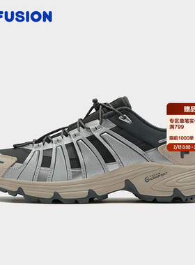 Como X丨FILA FUSION斐乐男子运动鞋跑步鞋新款户外徒步老爹鞋子