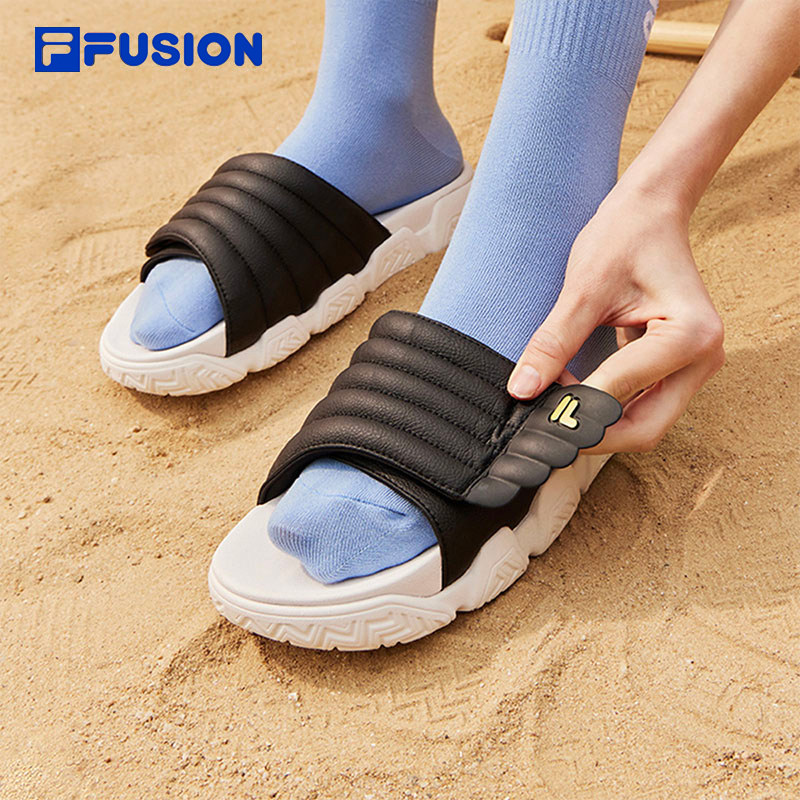 FILA FUSION斐乐潮牌女鞋运动凉鞋拖鞋夏季透气户外防滑沙