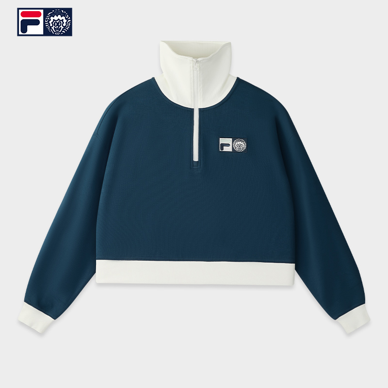 FILAFUSION斐乐潮牌套头卫衣