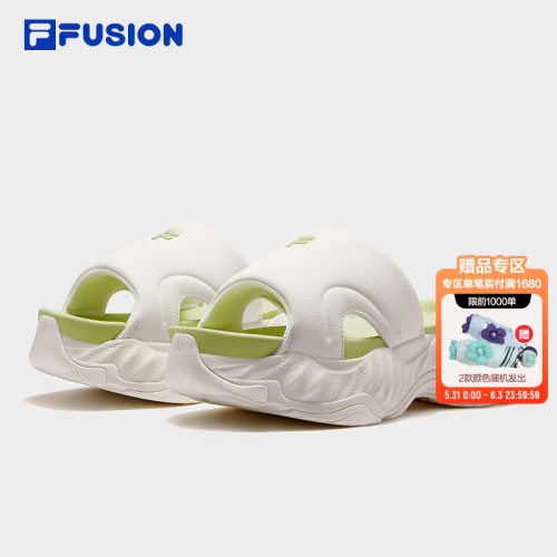 FILAFUSION女子厚底拖鞋