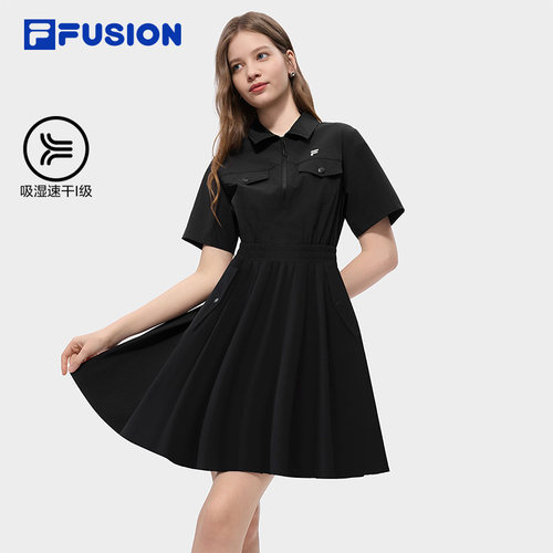 FILAFUSION斐乐潮牌女士连衣裙