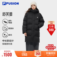 斐乐舒芙蕾羽绒服丨FILA FUSION中长款2026冬季新款保暖外套男女