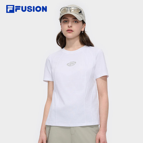 FILAFUSION斐乐女士针织短袖衫