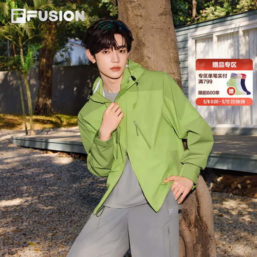 FILAFUSION斐乐潮牌梭织外套