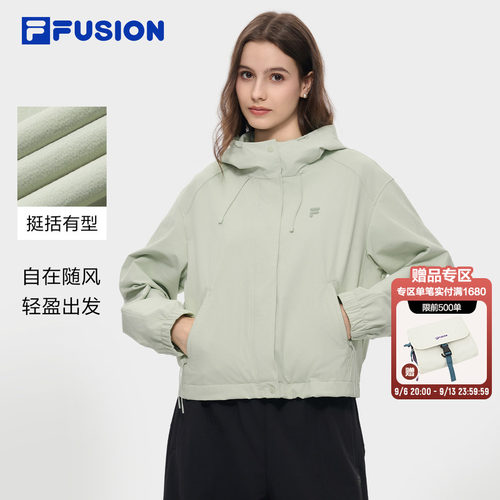 FILAFUSION斐乐女子梭织外套
