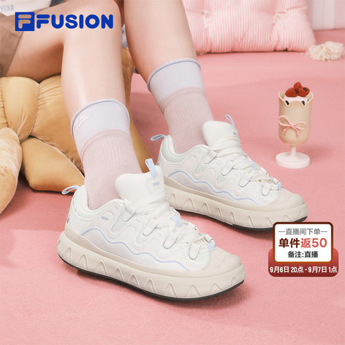 甜筒鞋丨FILA FUSION斐乐潮牌女鞋小白鞋春厚底板鞋休闲鞋松糕鞋
