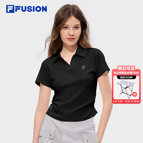 FILAFUSION斐乐潮牌短袖POLO