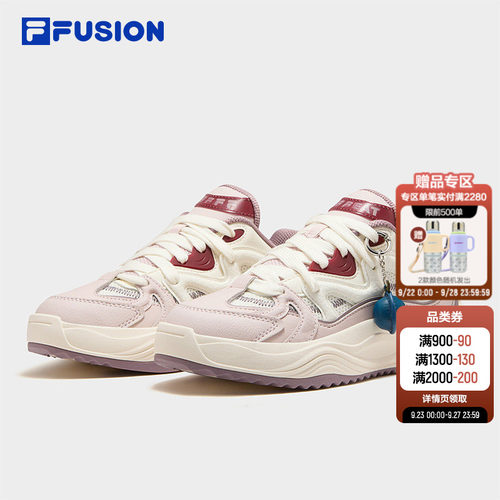 FILAFUSION板鞋女子网面休闲鞋