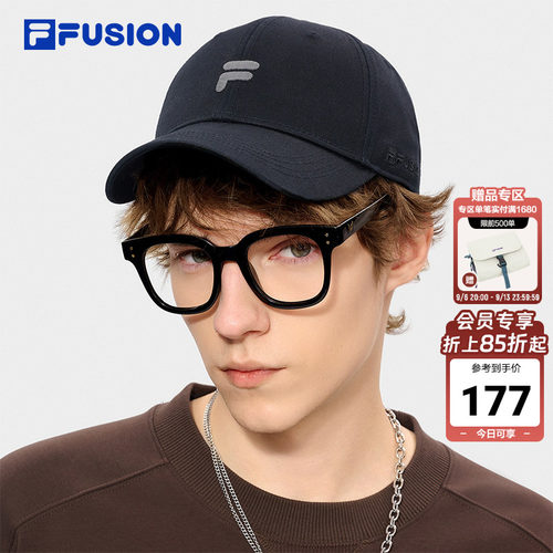 FILAFUSION斐乐潮牌情侣棒球帽
