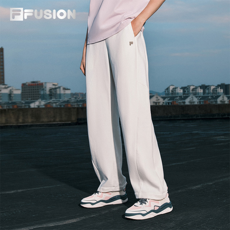 FILAFUSION斐乐潮牌针织长裤