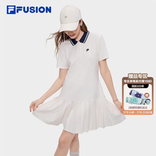 FILAFUSION斐乐女士针织连衣裙