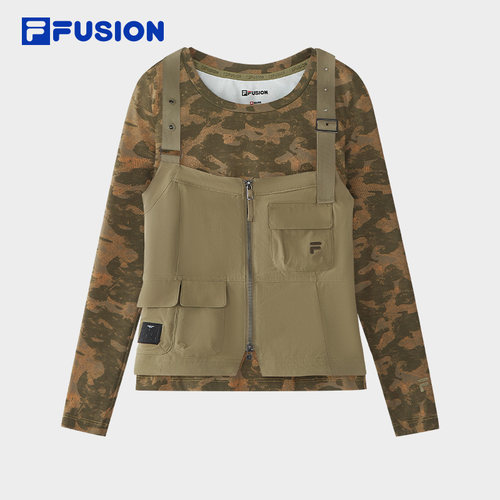 FILAFUSION斐乐潮牌长袖T