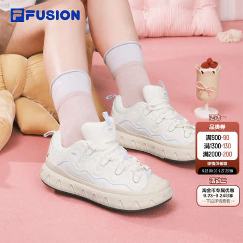 甜筒鞋丨FILA FUSION斐乐潮牌女鞋小白鞋春厚底板鞋休闲鞋松糕鞋