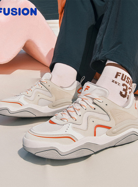 KICK3|FILA FUSION斐乐潮牌情侣板鞋女2025秋季款男鞋透气休闲鞋