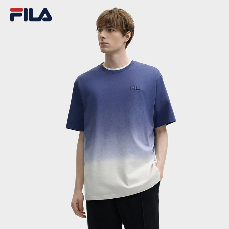 FILA斐乐男子休闲短袖T
