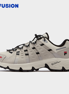 Como X 加绒FILA FUSION斐乐潮牌情侣户外鞋2025冬季保暖越野跑鞋