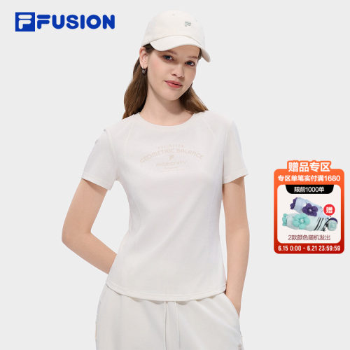 FILAFUSION斐乐女子短袖T