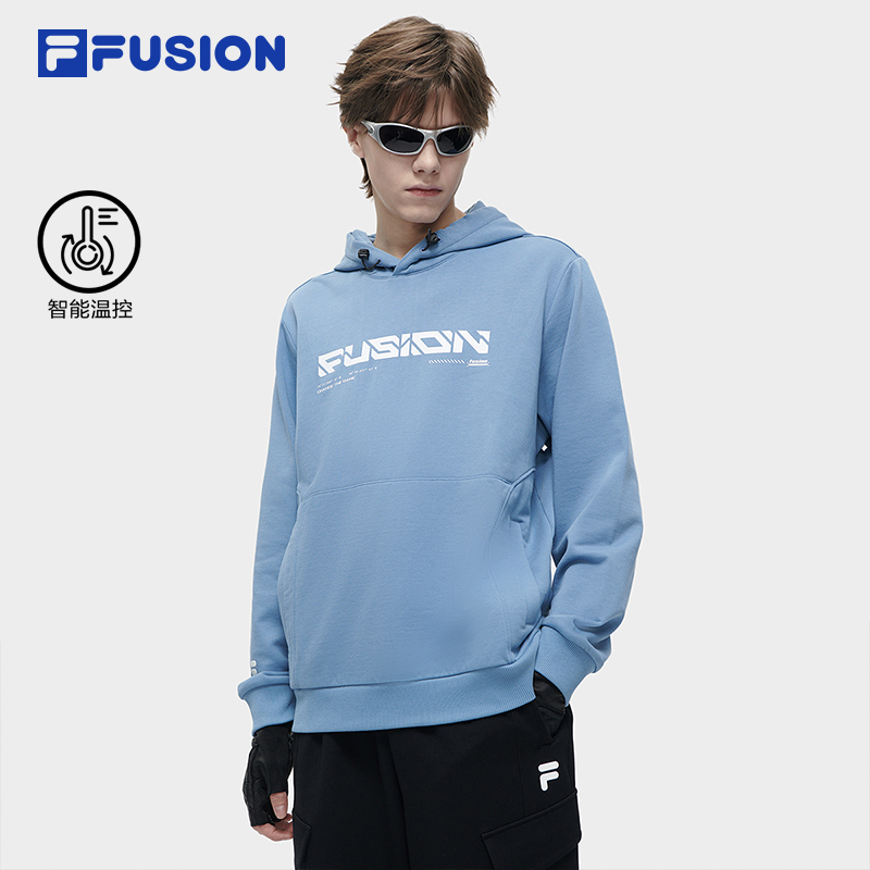 FILAFUSION斐乐潮牌连帽卫衣