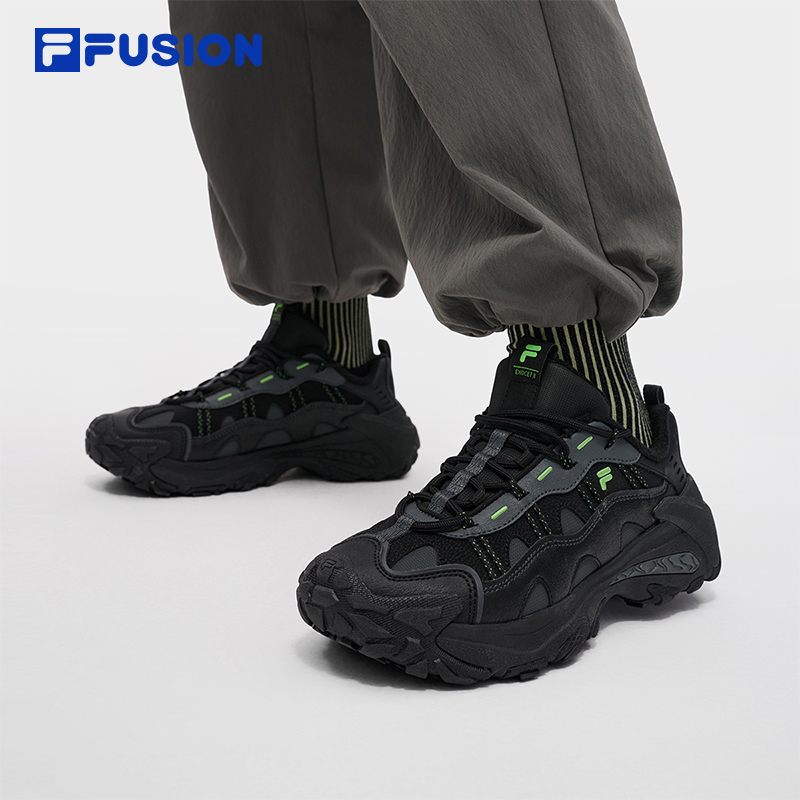 FILAFUSION斐乐潮牌加绒休闲鞋