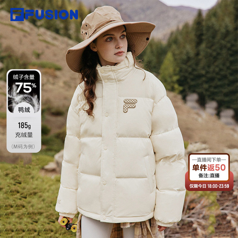 FILAFUSION斐乐情侣款羽绒服图片
