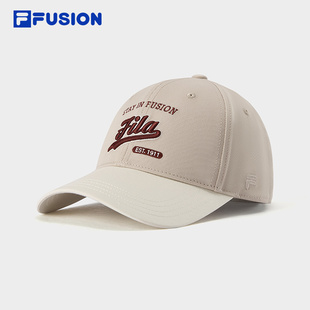 新款 棒球帽2025夏季 休闲运动帽鸭舌帽 FUSION斐乐潮牌情侣款 FILA