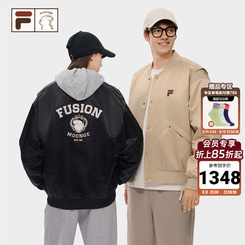 FILAFUSION斐乐情侣棉服外套