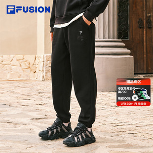 针织长裤 2026春季 新款 章昊同款 运动裤 FUSION斐乐男裤 休闲裤 FILA