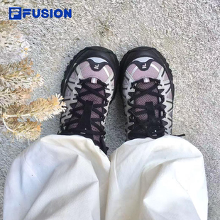老爹鞋 FUSION斐乐潮牌女鞋 2026春季 新款 漫游鞋 户外休闲鞋 FILA