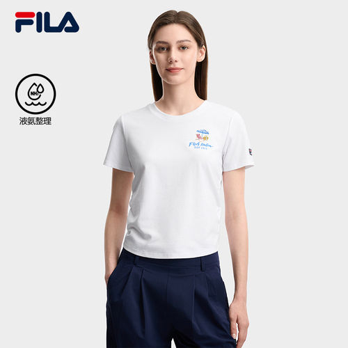 FILA斐乐女士针织短袖衫