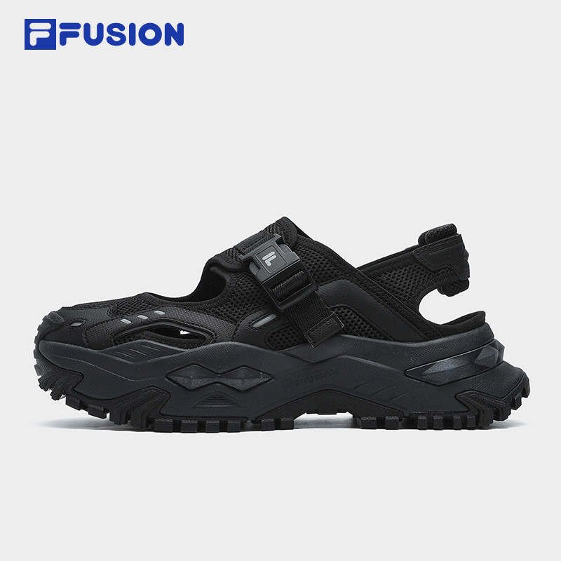 FILA FUSION斐乐运动凉鞋硬糖女鞋夏季厚底透气鞋子玛丽珍