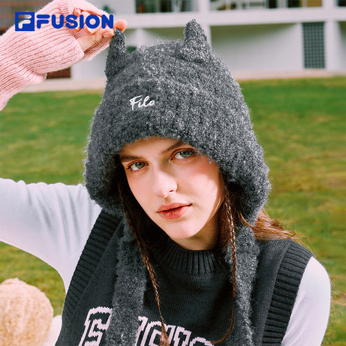 FILAFUSION斐乐情侣针织帽