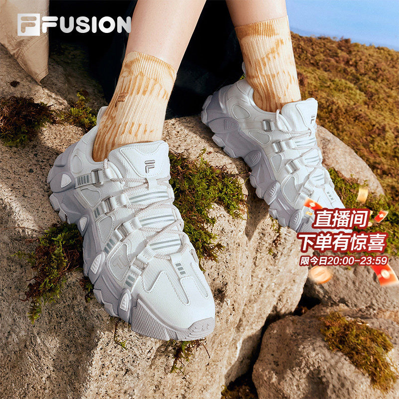 山脉鞋丨FILA FUSION斐乐潮牌女鞋休闲鞋登山鞋户外徒步运