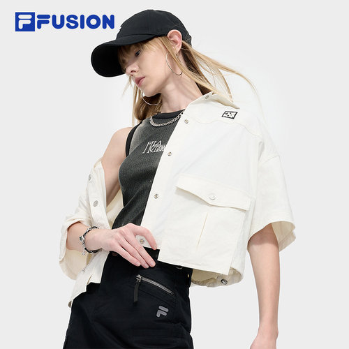 FILAFUSION斐乐女士梭织上衣