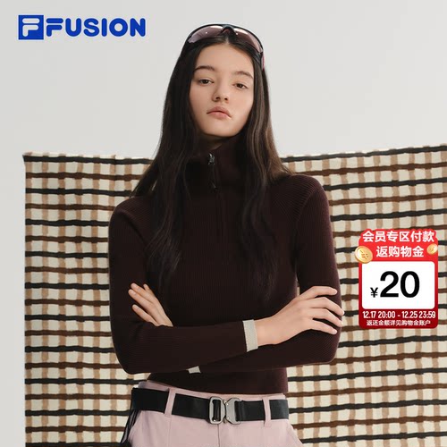 FILAFUSION斐乐女子编织衫