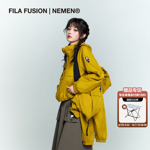 FILAFUSION斐乐女子梭织外套
