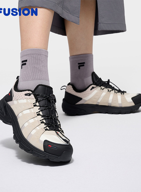 加绒COMO X FILA FUSION斐乐女鞋2025冬季户外运动鞋越野跑鞋男