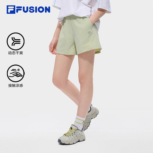 FILAFUSION斐乐女子梭织短裤