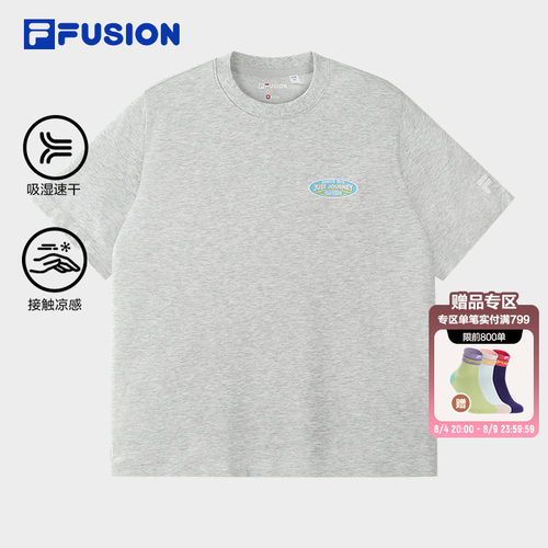 FILAFUSION斐乐女子短袖T