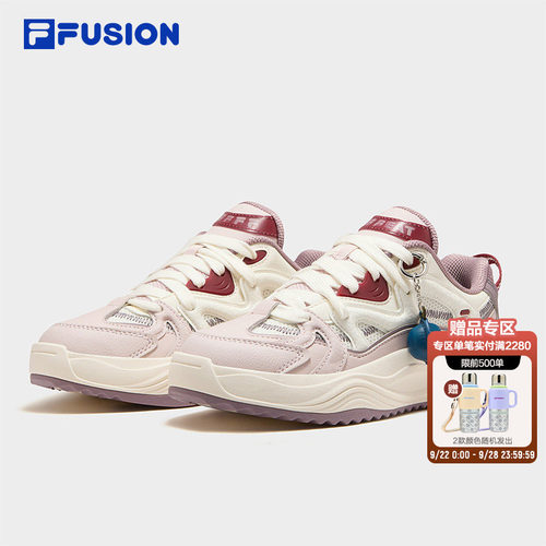 FILAFUSION板鞋女子网面休闲鞋