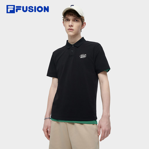 FILAFUSION斐乐男子短袖POLO