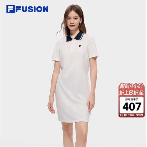 FILAFUSION斐乐女士针织连衣裙