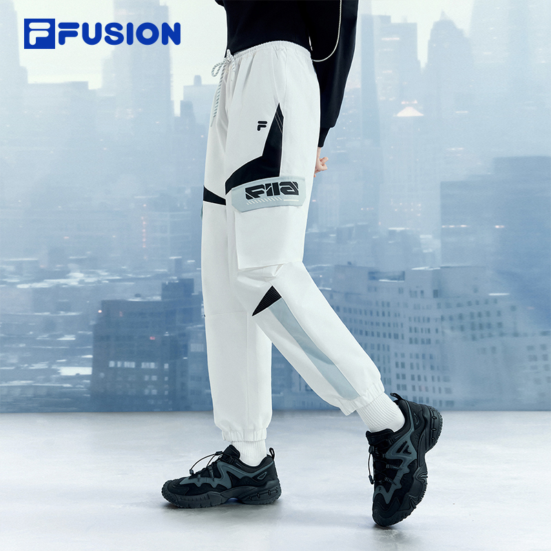 FILAFUSION斐乐潮牌梭织长裤