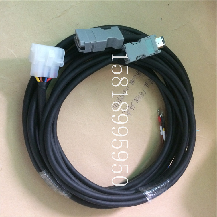 安川编码器连接线 电机SGMJV-04ADE6S，SGDV-2R8A01B 安川动力线