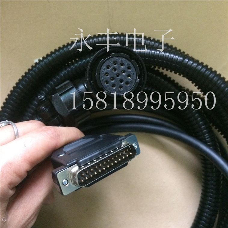 广数伺服电机编码器反馈线 华大 广州数控编码器线 DA98B/A/DB98