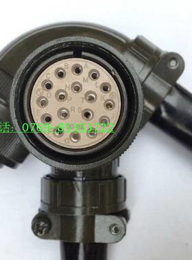 台达伺服电机编码器连接器 台达型号：ASDBCAEN1000 17芯插头