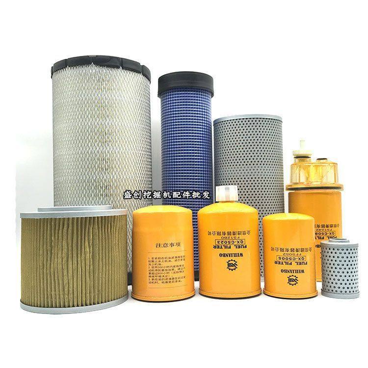 山重挖掘机GC138-8 138康明斯机油滤芯柴油空气油水液压回油配件,五金/工具,挖掘机,淘宝优惠券,粉丝福利购,淘宝优惠卷
