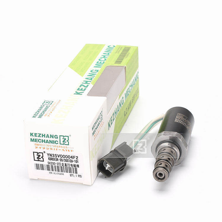 神钢行走直行电磁阀 SK200-2/5直径进线液压泵YN35V00004F2挖掘机